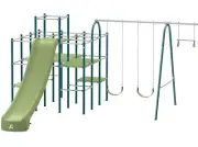 Skywalker Modular Heavy Duty Metal Jungle Gym Base Kit For Kids By Activplay