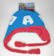 Marvel Captain America CostumesUSA Laplander Hat Youth 8+ One Size NWT