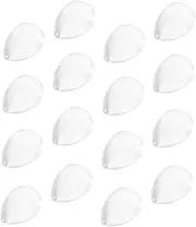 CLISPEED 100pcs Nail Color Card Display Nails Cases Clear Nail Polish Display Nail Art Nail Color Chart Polish Board Display Nail Color Display Nail Polish Tips Nail Polish Board Glass