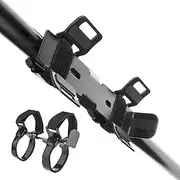 Bike Speaker Holder – Handlebar Mount Bracket | Adjustable Strap Attachment | Anti-Slip Portable Mount, Bottle Cage Compatible Holder, Outdoor Ride Accessory for Bike, Boat, Railing