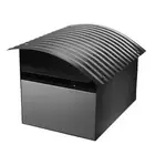 Sandleford Woodland Grey Ripple Letterbox
