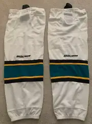 Sharks Hockey Socks - White, LXL