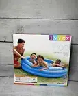 Intex Crystal Blue Inflatable Swimming Pool Kids 58”X 13” 87 Gal.