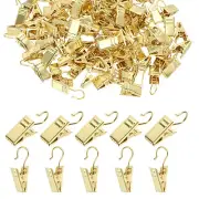 300 Pcs Gold String Light Hanging Clips Curtain Hooks Party Decoration Hanger