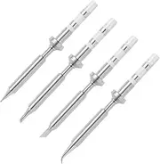 Byttlerom 4Pcs Mini Pencil Soldering Iron Tips Replacement for Pinecil Micro-Soldering Iron,PTS200/TS100 Portable Solder Pen Tool