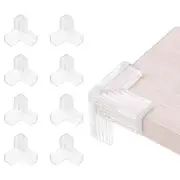 Corner Protectors 8Pcs Table Corner Protectors(3D-shaped, Clear)