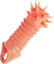 Silicone Penis Sleeve with Massage Points Cock Sleeve Penis Ring to Delay Cock Rings Reusable Penis Extender Penis Enlargement Sleeve Adult Toys Sex Toys for Men (Skin)