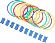 Aymzbd Agility Training Rings for Speed and Physical Development with Colorful Hoops