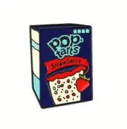 Pop Tarts - Strawberry enamel pin - Au Stock - free AU post