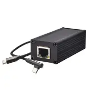 25W PoE to TypeC Adapter Converter, PoE to USB-C Output with Ethernet,9551