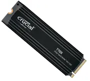 Crucial T705 2TB Gen5 NVMe SSD Heatsink - 14500/12700 MB/s R/W 1200TBW 1550K IOPs 1.5M hrs MTTF DirectStorage for Intel 14th Gen & AMD Ryzen 7000