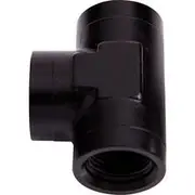 Aeroflow Female Tee ORB -12AN, AF938-12BLK