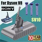 10000mAh Battery For Dyson V8 SV10 Absolute V8 Animal Cordless Sony Cell &Filter