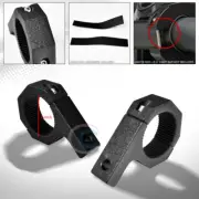 Texture Blk Offroad 2" Tube Mount Bracket Clamps For Bull Guard Light Bar fr C25