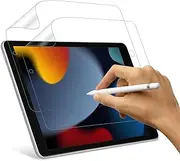 【2 Pack】T Tersely Matte Screen Protector for iPad 10.2 Inch 9th/8th/7th Generation (2021/2020/2019), Premium Matte PET Protective Film for Drawing and Write as Paper,Anti Glare