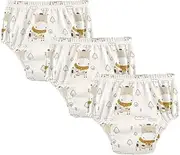 Caihoyu Little Girls Underwear Potty Training Soft Cotton Boxer Briefs Shorts Underwear for Infant 5T Cute Cow Pattern Hand Drawn