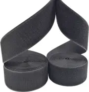 Sew on Hook and Loop Tape, 5CM X 5M Non-Adhesive Back Nylon Fabric Fastener, ...