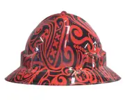 Cool Hard Hats Unisex TRIBAL RED Pro Choice Wide Hard Hat