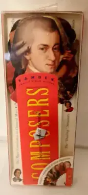 NIB NIP FANDEX FAMILY FIELD GUIDES THE COMPOSERS 50 CARD LEARNING SET