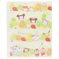 在飛比找樂天市場購物網優惠-大賀屋 TSUM tsumtsum 密封袋 文件夾 夾鏈袋 