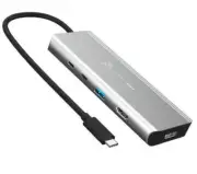 J5create JCD401 USB4 Dual Display 4K Multi-Port Docking Hub - Featuring Intel US