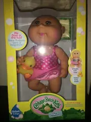 Cabbage Patch Kids ~ 9" Tiny NB Splash 'N Fun Pink Suit w/float New