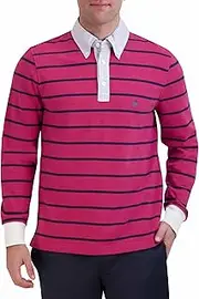 [Brooks Brothers] Men's Long Sleeve Bb Stripe Rugby Shirt