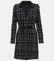 [Giambattista Valli] Giambattista Valli Tweed minidress AU 6 black
