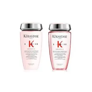 「KÉRASTASE 巴黎卡詩」粉漾芯生洗髮精 一般型 清爽型 250ml  頭髮蓬鬆柔軟 全新正品 附卡詩提袋