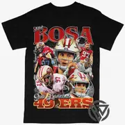Nick Bosa Tee Shirt San Francisco 49ers Niners Football T-shirt