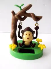 Solar Powered Dancing Monkey Swing On A Tree