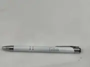 Celltell White Bulk 50Pc High Quality Black Ink Click-N-Go Ballpoint Pens