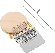 UTHCLO 1Set Mini Wooden Weaving Loom for Educational Hands for Creative Knitting for Young Knitters Compact Craft Tool for Personalized Weaving Projects