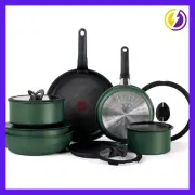 T-Fal Ingenio Nonstick Cookware Set 14 Piece Induction Stackable, Detachable ...