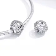 Solid 925 Sterling Silver Honey Bee Animal Pandora Inspired Charm
