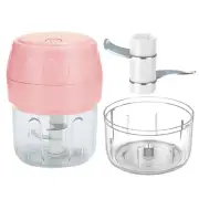 Electric Garlic Chopper Masher Food Slicers , Portable Blender Processor9017