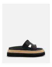 [Novo Shoes] Tenture Slides in Black