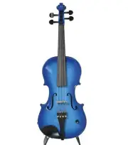 Barcus Berry 4-String Violin, Blue (BAR-AEVB)