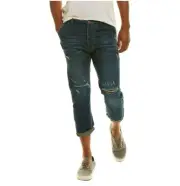 Man X One Teaspoon Mr Browns Linen Jeans Indigo Men's 32R NWT