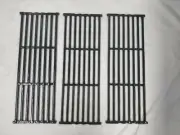 Gas Grill Cooking Grids Porcelain Coated Cast Iron 17-3/8" x 5-7/8" Set of 3***