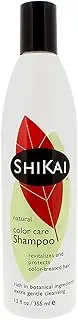 ShiKai - Natural Color Care Shampoo, Plant-Based, Non-Soap, Non-Detergent, Revitalizes and Protects Color-Treated Hair (12 Ounces, Pack of 3)