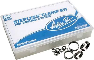 Cooling System Stepless Clamp Kit W/Box 85/Pc