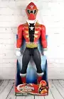 2014 Power Rangers Super Mega Force Red Ranger Pirate 31" Action Figure Jakks
