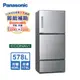 【Panasonic 國際牌】578L 無邊框鋼板系列三門變頻電冰箱NR-C582TV-S/K(晶漾銀/晶漾黑)