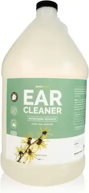 Bark 2 Basics Dog Ear Cleaner, 1 Gallon - All Natural, Witch Hazel, Gentle Aloe
