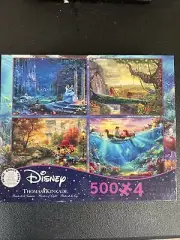 Disney - Multipack 4in1 Jigsaw Puzzles - Thomas Kinkade