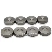 4pcs Stainless Steel Speakers Shock Spikes Stand Foot Isolation Feet + Base Pads