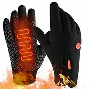 [Dusehu] Winter Gloves Women - Anti-Slip Touchscreen Thermal Gloves for Men Women - Windproof Sports Gloves for Driving Hiking