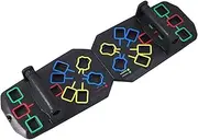 Fitness Board | Pushup Exercise Bar Multifunctional | Chest Muscle Exercise Equipment Foldable for Men Women, Multifunctional Pushup Workout Handles