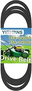 954-04060B 954-04060C Drive Belt 1/2" X 96.5" Replacement for MTD 754-04060 954-04060B 954-04060C 954-04060A Cub Cadet LT1042 LTX1040 LTX1042 SPM201671081 GX10851 Lawn Mower 42" Deck Belt